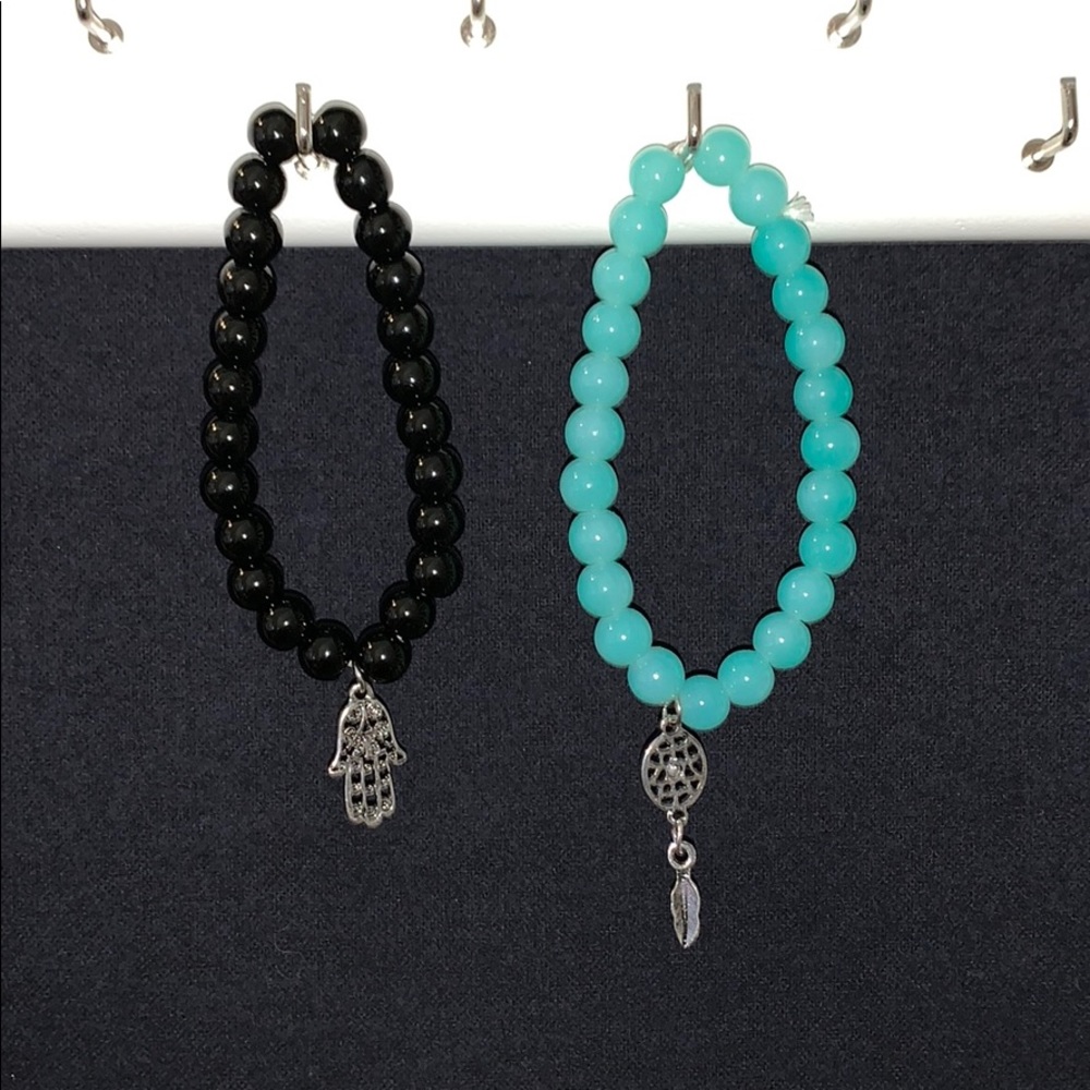 A set of bracelets